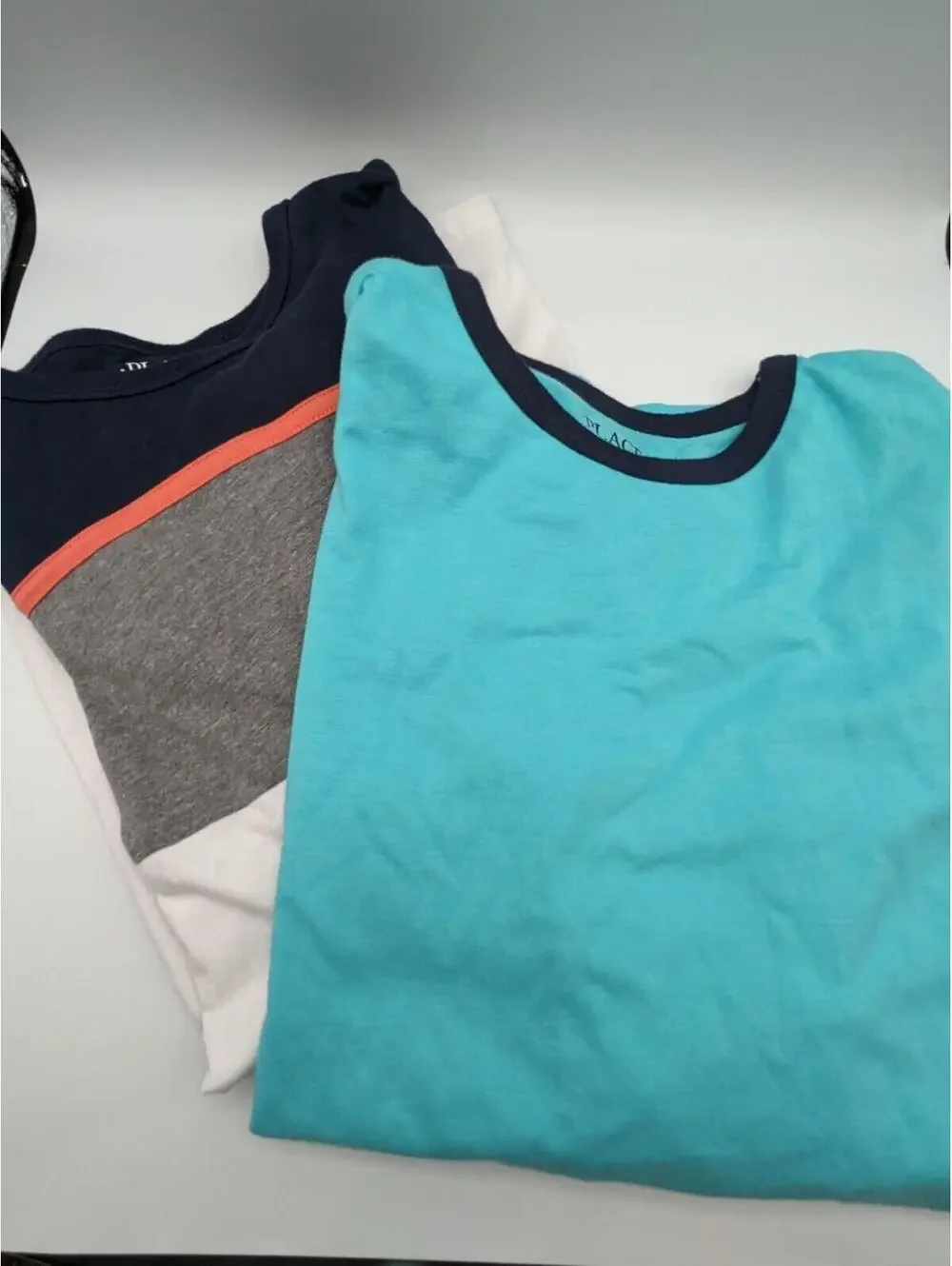 Two Children's Place Boy's Long Sleeve T-Shirts, Size XXL, Bundle